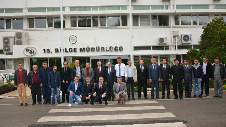 DSİ Bölge Müdürü Özgür, Gazileri Ağırladı