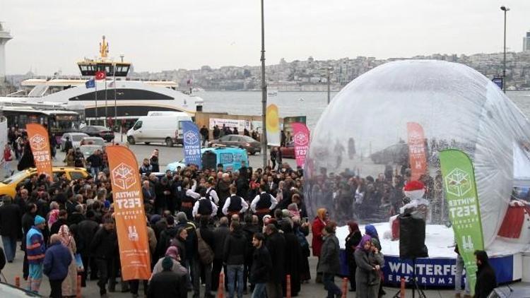 İstanbul’da Wınterfest Erzurum Rüzgârı Esiyor