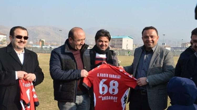 Aksaray’da AK Parti Heyetinden Spora Destek