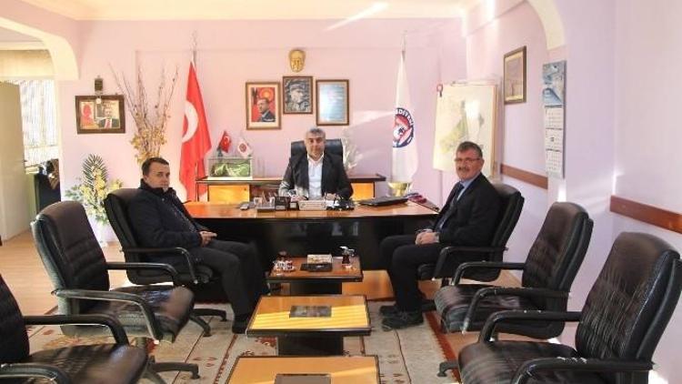 Daire Başkanı Emin Türk’ten Başkan Çalışkan’a Ziyaret