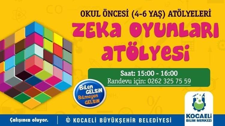 Bilim Müzesinden Zeka Oyunları Atölyesi