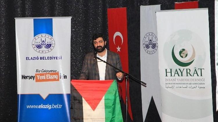 Elazığ’da ‘Ümmetin Davası Kudüs’ Konferansı