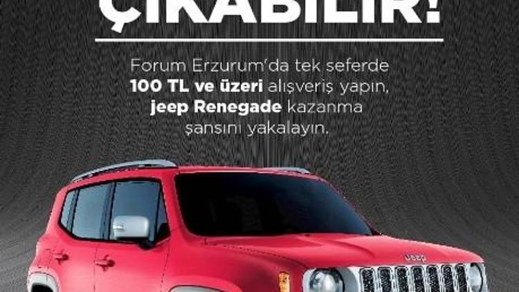 Dikkat Forum Erzurum’da Jeep Çıkabilir