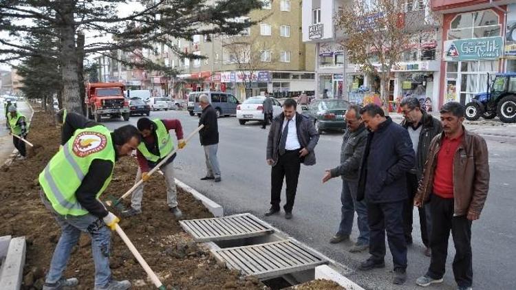 Seydişehir’de Çevre Düzenlemeleri Sürüyor