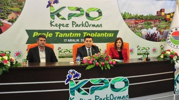 Başkan Tütüncü, Kepez Park Orman Projesini Tanıttı