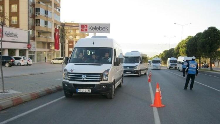 Trafik Zabıtasından Okul Servislerine Denetim