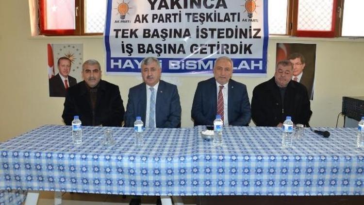 AK Parti Yakınca’da Mahalle Toplantısı Düzenlendi