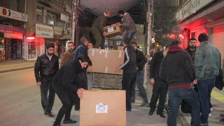 Elazığ’dan Bayırbucak Türkmenlerine 2 Tır Yardım Yola Çıktı