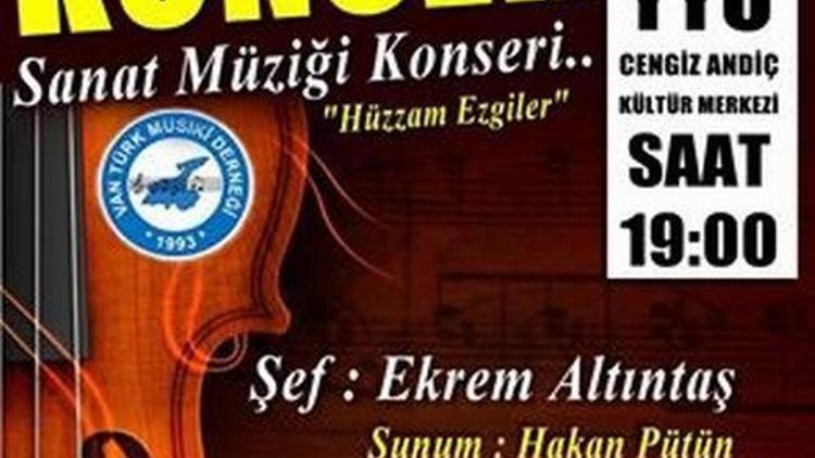 Van Türk Musıki Derneği Konsere Hazır