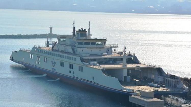 Türkiye’nin En Büyük Feribotu, İlk Deneme Seferine Çıktı