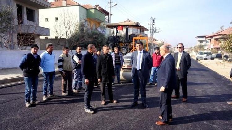 Büyükşehir’den Sarıgöl Sokaklarına Asfalt