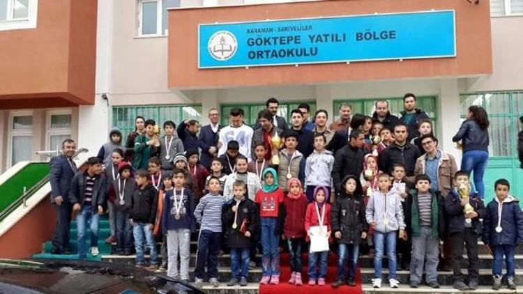 Sarıveliler’de Okullararası Satranç Turnuvası