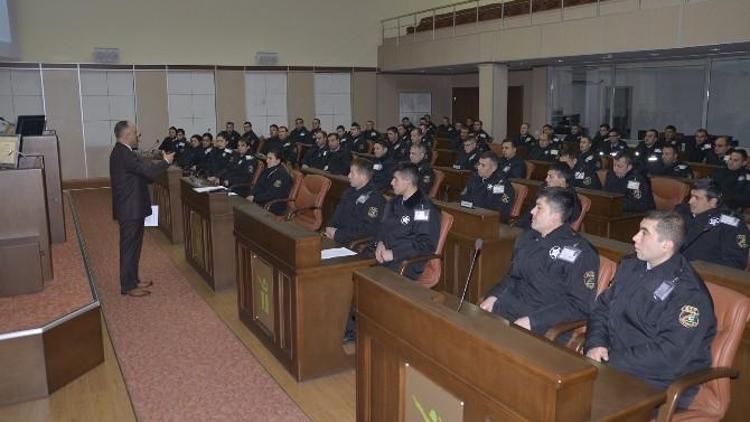 Belediye Özel Güvenlik Görevlilerine Dolandırıcılık Eğitimi