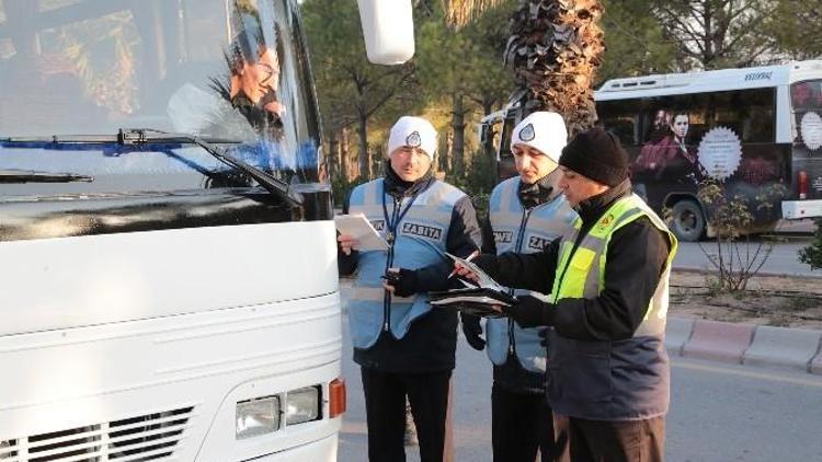 Büyükşehir’den İşçi Servislerine Sıkı Denetim