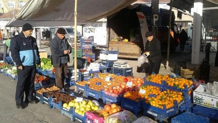 Bünyan Zabıtası Pazar Ve Pazar Esnafını Denetledi