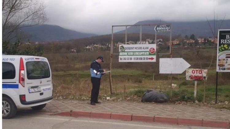 Kartepe’de Afiş Kirliliğine İzin Yok