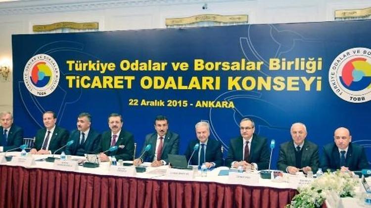 Ayto Başkanı Ülken, Konsey Toplantısında Ticaret Odalarıyla İlgili Konuştu