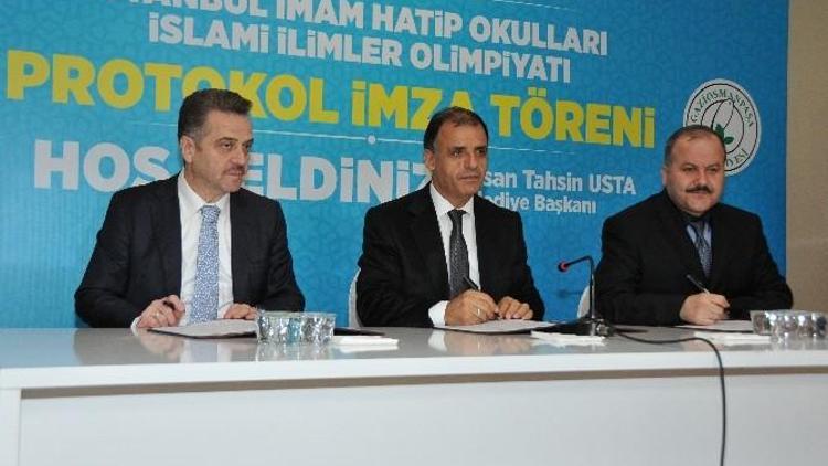 İstanbul İslami İlimler Olimpiyatı’nın Protokolü İmzalandı