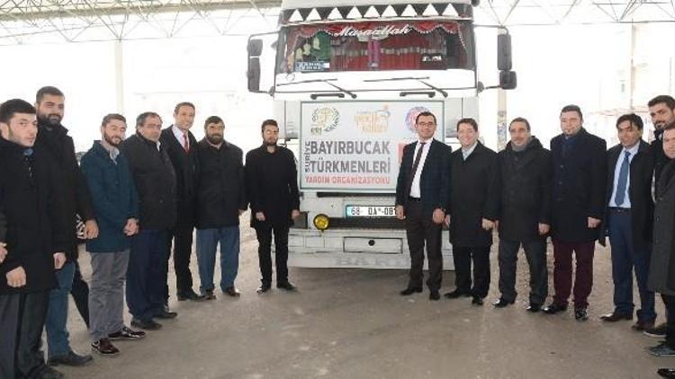 Aksaray’dan Bayırbucak’a Yardım