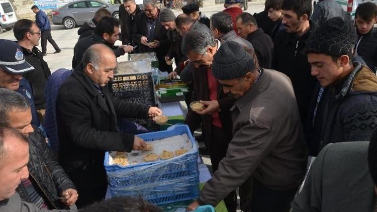 Yağmur Ve Kar Duası Sonrası Belediyeden Helva İkramı