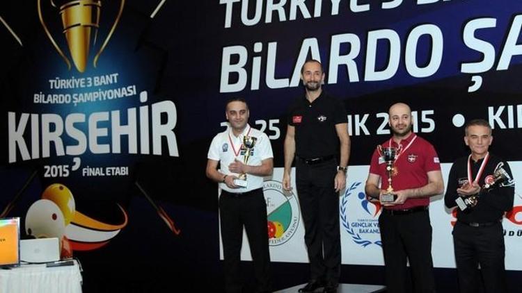 Türkiye 3 Bant Bilardo Şampiyonası Tamamlandı