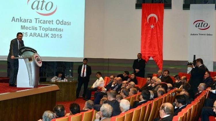 Başkan Gökçek, Yanan Osmanlı Pazarı İçin ATO’da