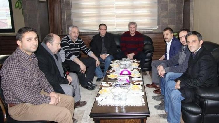 Milletvekili Kavcıoğlu’ndan Belediye Başkanı Memiş’e Ziyaret