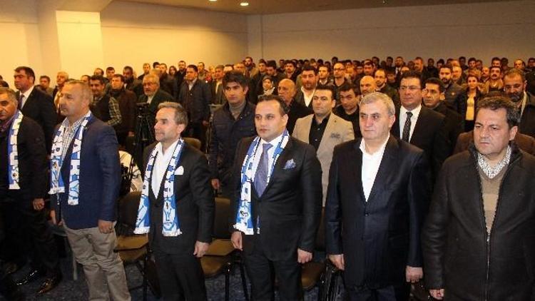 İş Adamı Ali Demirhan Yeniden B.b. Erzurumspor Başkanlığına Seçildi