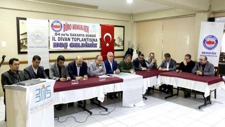 Büro Memursen Sakarya Şubesi Divanı Toplandı