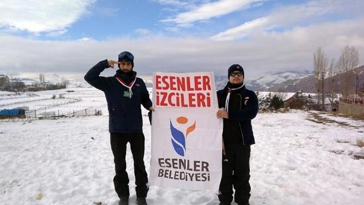 Esenlerli İzciler, Allahuekber Dağı’nda Sarıkamış Şehitlerini Andı