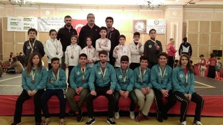 Selçuklu Belediyesi Spor Kulübü Wushu Takımı’ndan 7 Türkiye Şampiyonluğu