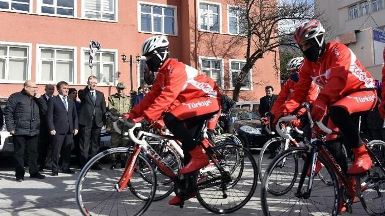 7.sarıkamış Şehitlerini Anma Bisiklet Turu Gümüşhane’de