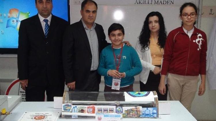 Yozgat’ta Ortaokul Öğrencisi Tarafından Madenciler İçin Hazırlanan Yaşam Odası Projesi Ödül Aldı