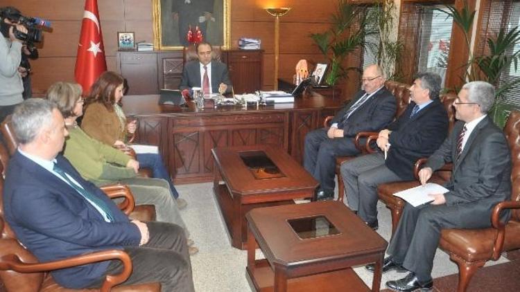 Zonguldak Valiliği Tarafından Termik Santrallerin Baca Gazları Ve Atıkları Bilgilendirme Toplantısı Yapıldı