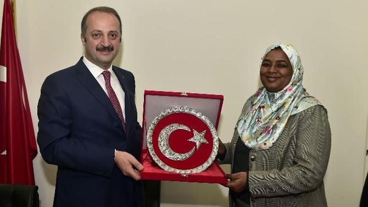 Sudanlı Başkanlardan Akgül’e Ziyaret