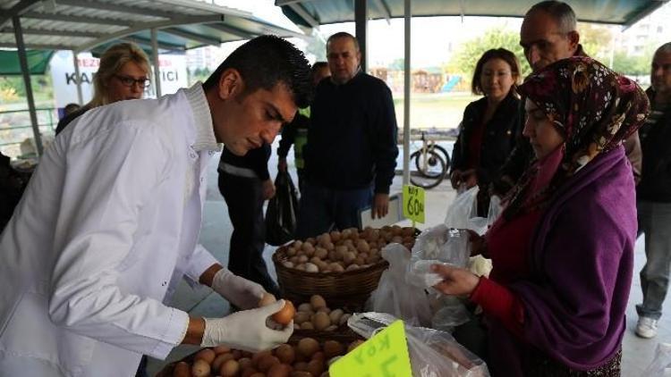 Üretici Kadın Pazarı’nda Yılbaşı Denetimi