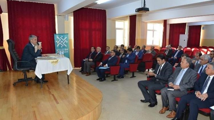 Akpınar’dan, Yönetici Ve İdarecilere Yönelik Bilgilendirme Toplantısı