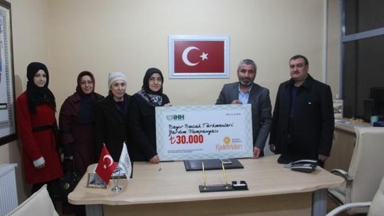 AK Partili Kadınlardan Bayırbucak Türkmenlerine 30 Bin TL’lik Yardım