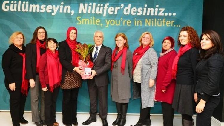 ‘Gülen Kadınlar’dan Başkan Bozbey’e Ziyaret