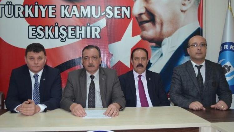 Türk Büro Sen Eskişehir Şube Başkanı Zafer Güney: