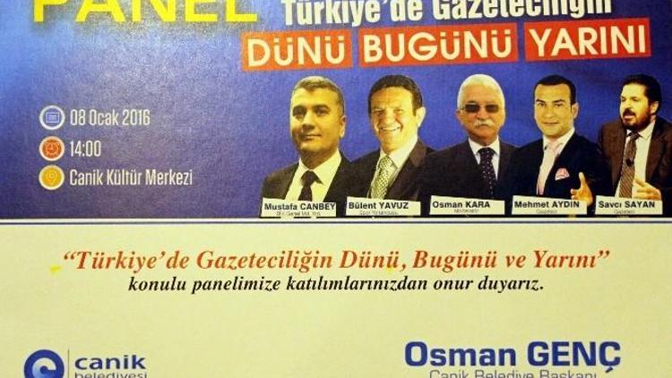 Samsun’da Gazeteciliğin Dünü, Bugünü, Yarını Paneli