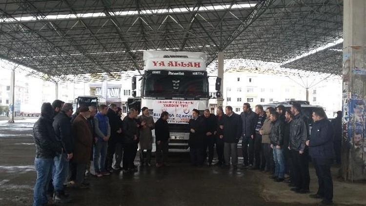 Aksaray’dan Bayır-bucak Türkmenlerine Yardım Tırı