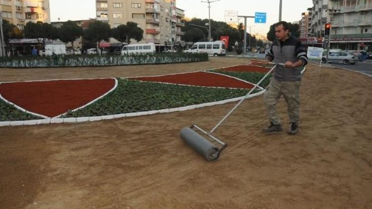 Nazilli’de Dört Yol Kavşağı Yenileniyor