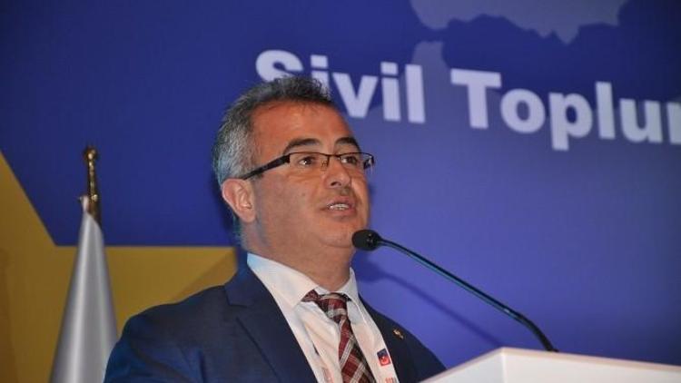 Başkan Özkara, Sivil Toplumla Diyalog Toplantısında Konuştu
