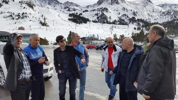 Erzurum’daki Kayak Merkezleri İçin Avrupa Mesaisi