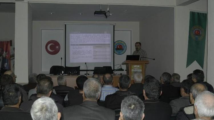 Malkara’da Çiftçilere Seminer Verildi