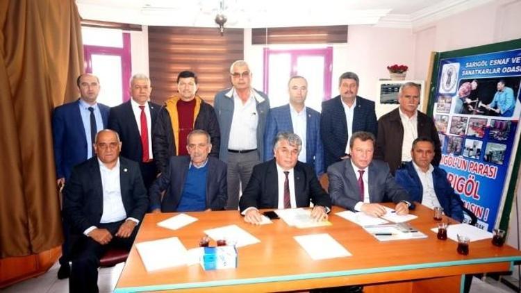 Ziraat Odaları İl Koordinasyon Toplantısı Sarıgöl’de Yapıldı