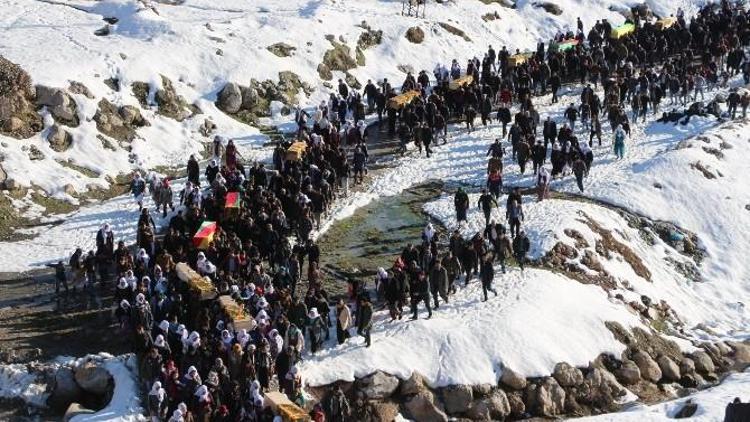 Cizre Ve Silopi’de Ölen 12 Kişinin Cenazesi Defnedildi