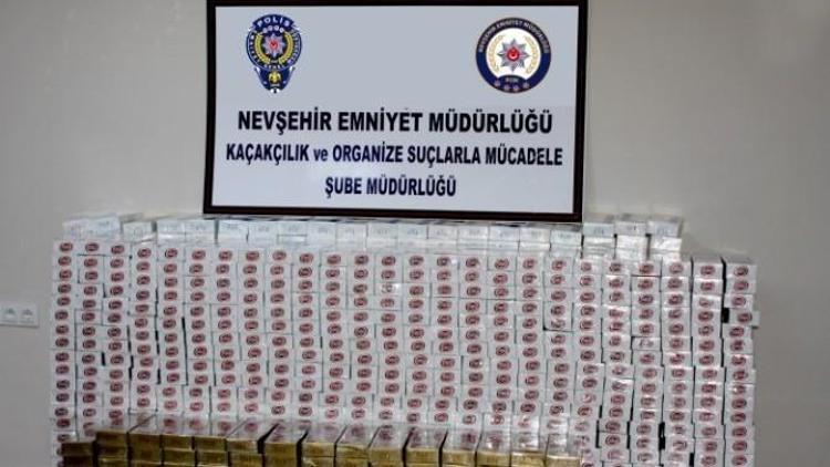Nevşehir’de 11 Bin 820 Paket Kaçak Sigara Ele Geçirildi