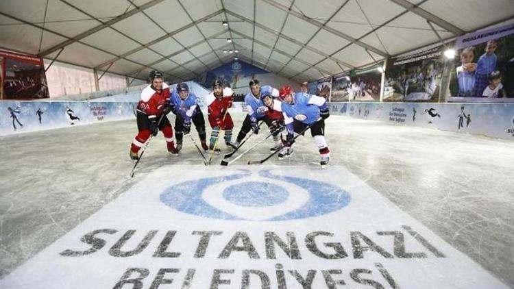 Sultangazi’de Buz Pateni Keyfi Başlıyor